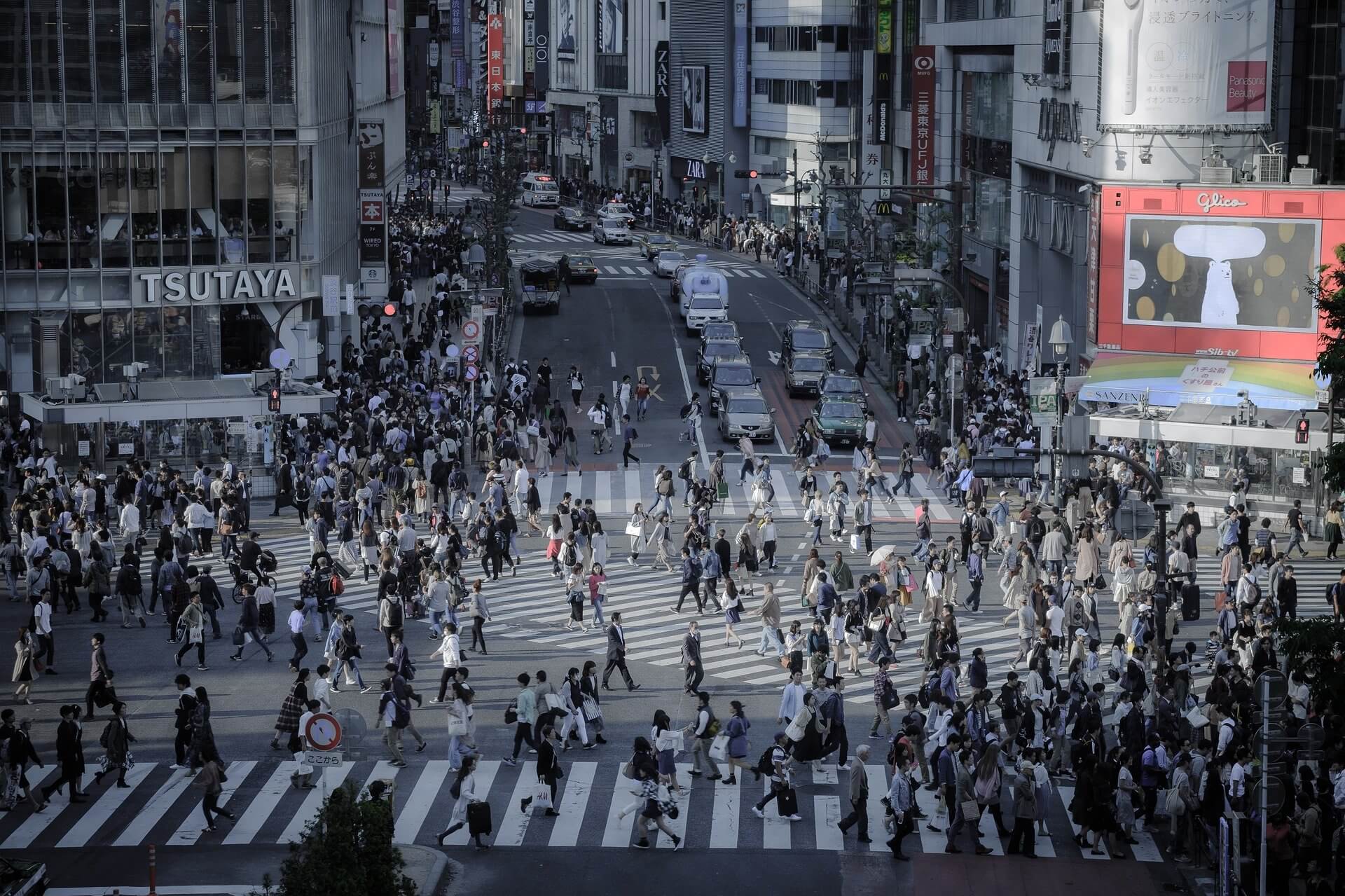 渋谷スクランブル交差点